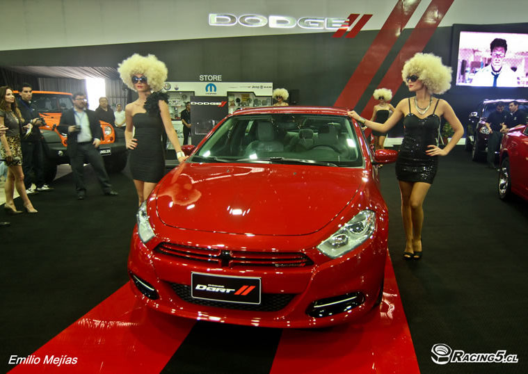 Salón del Automóvil 2012: Dodge quiere golpear fuerte con la presentación del Dart en Chile