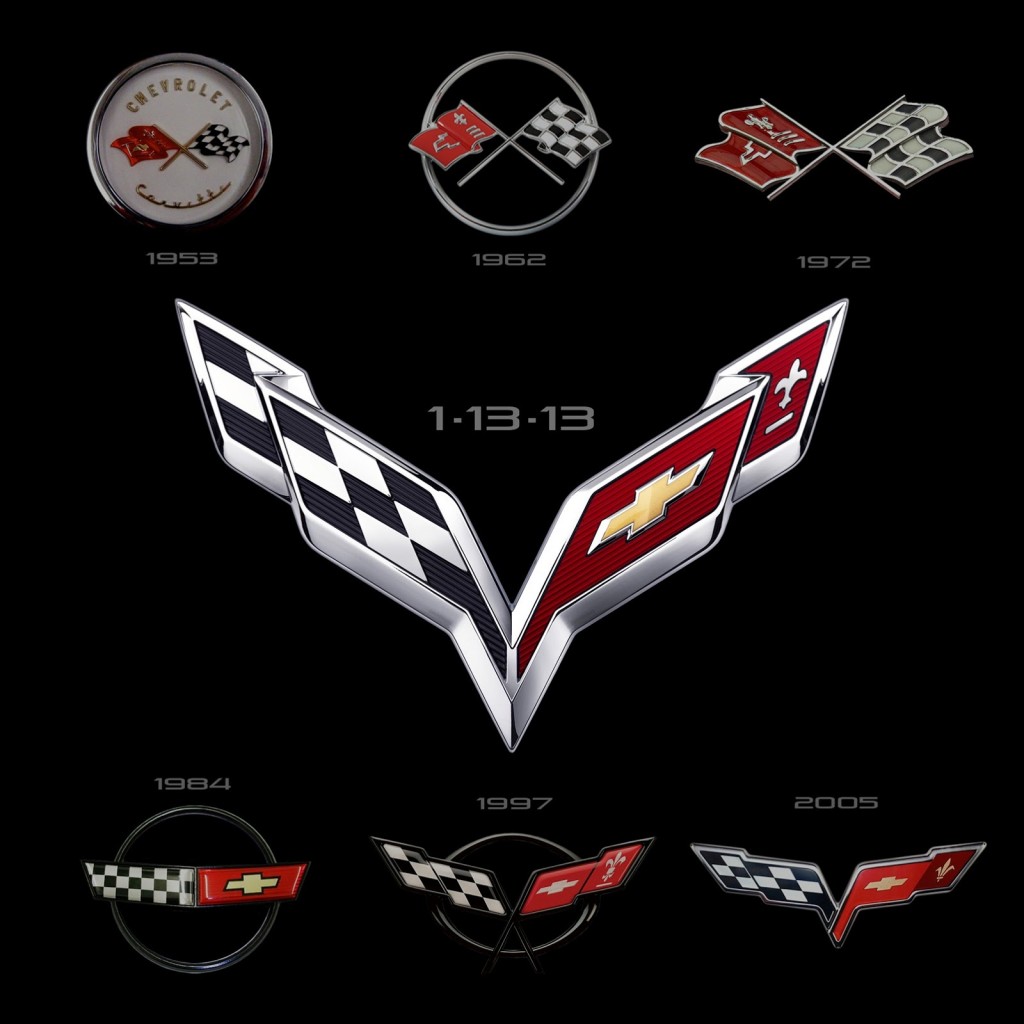 Cuenta regresiva: Nuevo Chevrolet Corvette será lanzado en el Salón de Detroit en Enero y ya tiene nuevo logo