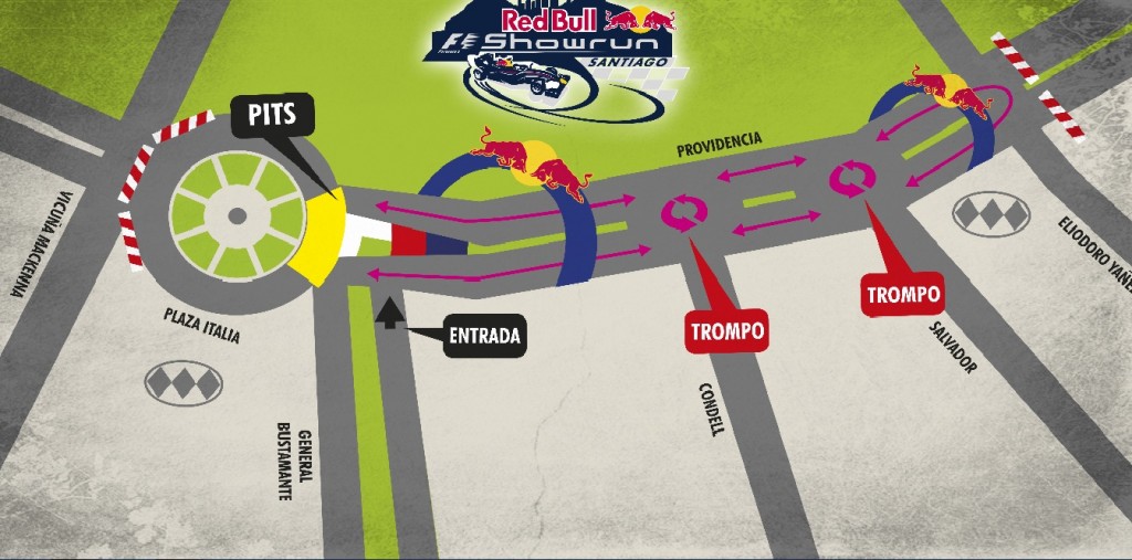 Todo listo para el Red Bull Showrun Santiago: David Coulthard aterriza en Plaza Italia este 11 de Noviembre