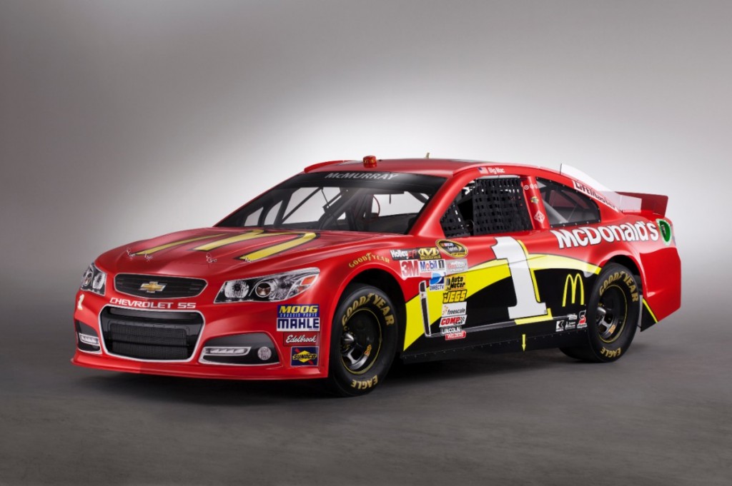 Lookin’ good: Chevrolet presenta el nuevo modelo SS a través de su auto de NASCAR para 2013