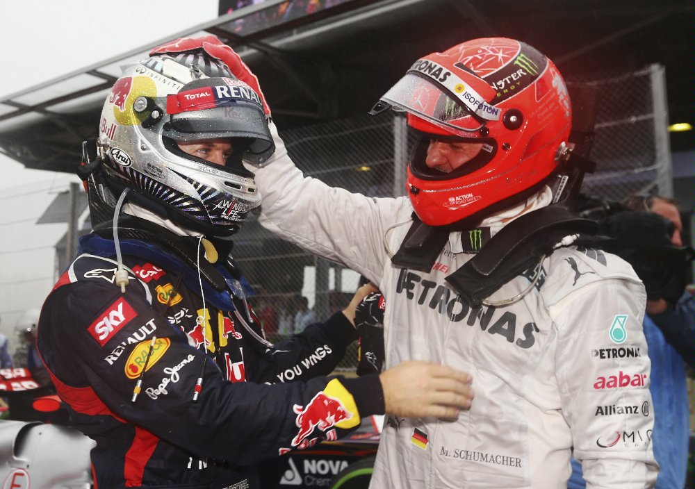 En imágenes: Sebastian Vettel celebra su tricampeonato en la Fórmula 1