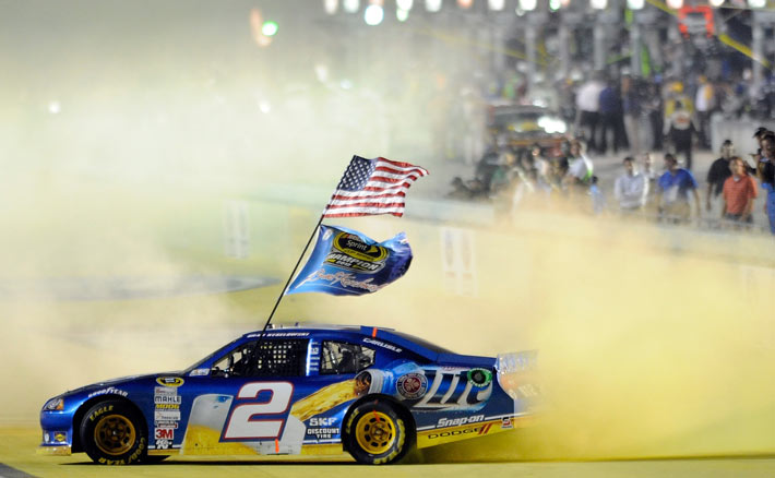 Brad keselowski champion nascar 2012