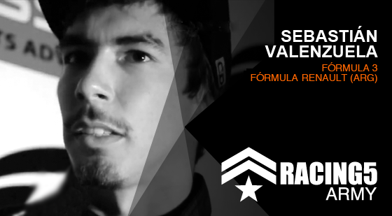 R5 Army: Sebastián Valenzuela tendrá doble acción en la Fórmula Renault Argentina en Potrero de los Funes