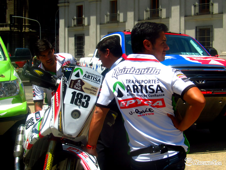 Imágenes: Conoce la motocicleta del viñamarino Pablo Quintanilla para el Dakar 2013