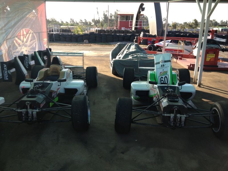 Fotos espía: Los monoplazas de la Panam GP Series ya están en La Serena