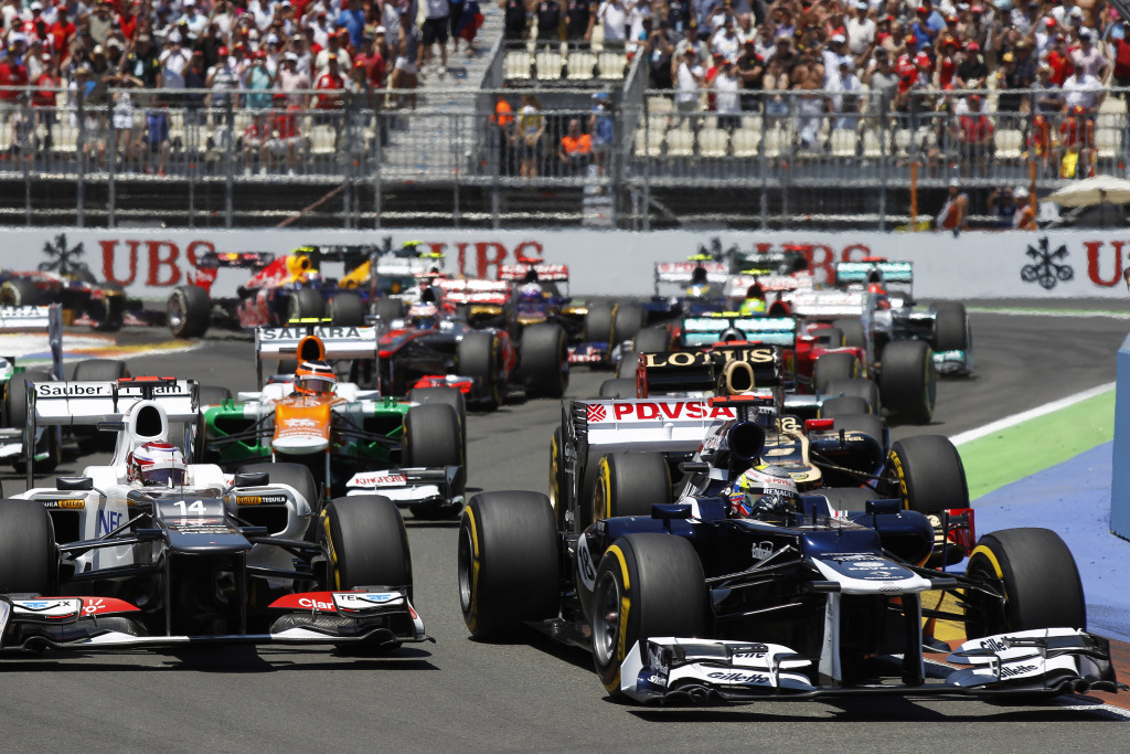 2012 European Grand Prix - Sunday Pastor Maldonado