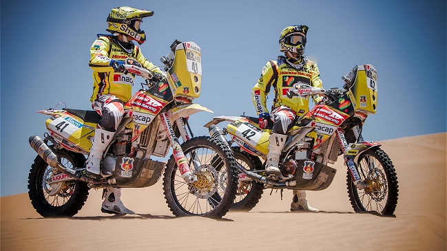 Los siete caballeros del Tamarugal XC listos para hacer ruido en el Dakar 2013