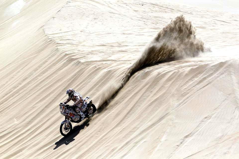 Andrés Carevic, Capitán Rally, sigue cumpliendo misiones de forma exitosa en el Dakar. (Imagen: Familia Carevic Villaroel)