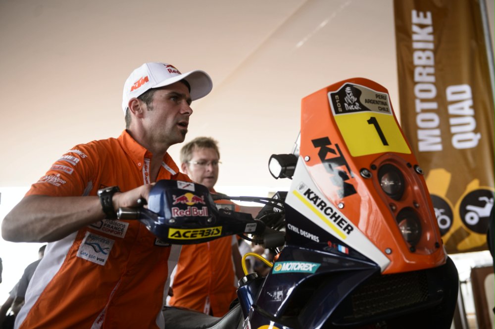 Flash: Todas las motos y cuadrípedos ya están en competencia en el Dakar 2013