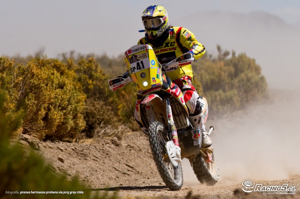 Hablan los tamarugos: Felipe Prohens brilló en la etapa maratón del Dakar 2013, Gouet se acerca al Top 10