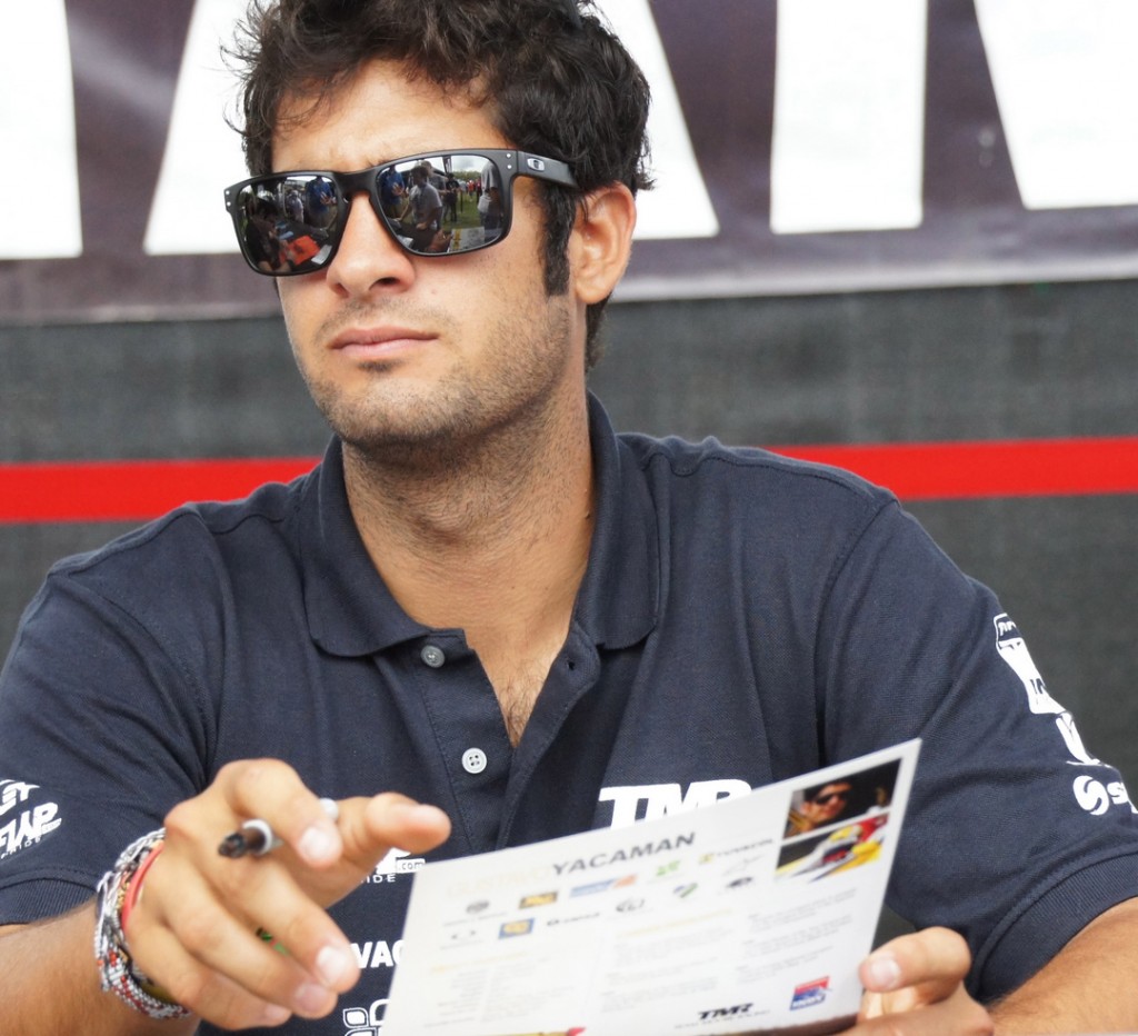 Gustavo Yacamán comienza sus entrenamientos para las 24 Horas de Daytona