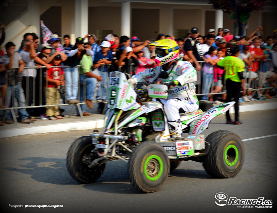 Ignacio Casale, piloto del equipo AutoGasco, terminó en el cuarto puesto y como mejor chileno. (Imagen: Prensa Equipo AutoGasco)