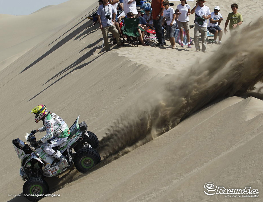Quad: Sebastián Palma e Ignacio Casale vuelven a destacar en complicada etapa del Dakar 2013