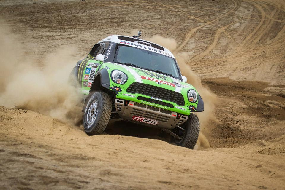 Stephane Peterhansel ganó la segunda etapa del Dakar 2013. (Imagen: MINI)