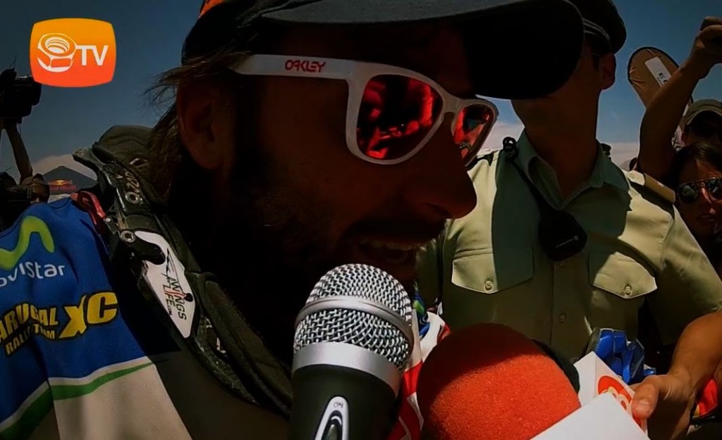 R5TV: Chaleco López hace su evaluación personal de la Etapa 12 en el Dakar 2013