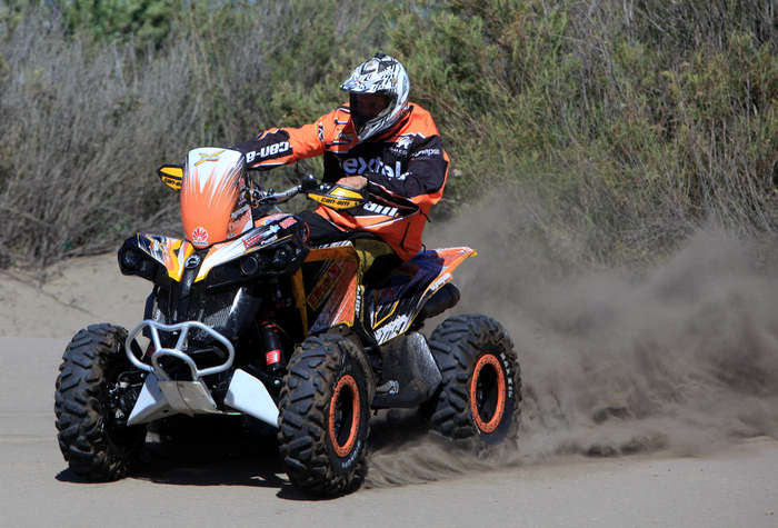 Dakar 2013: Sebastián Palma firme en top five en los Quads
