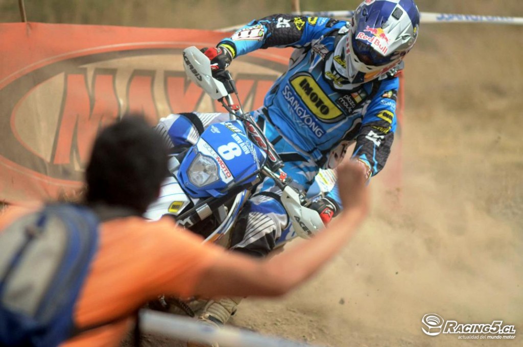 Mundial de Moto Enduro en Talca: Benjamín Herrera repite victoria en su casa