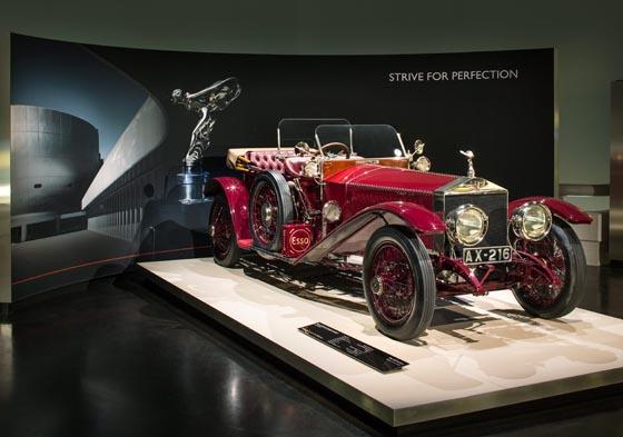 Primera exhibición histórica de Rolls-Royce en el Museo BMW en Munich