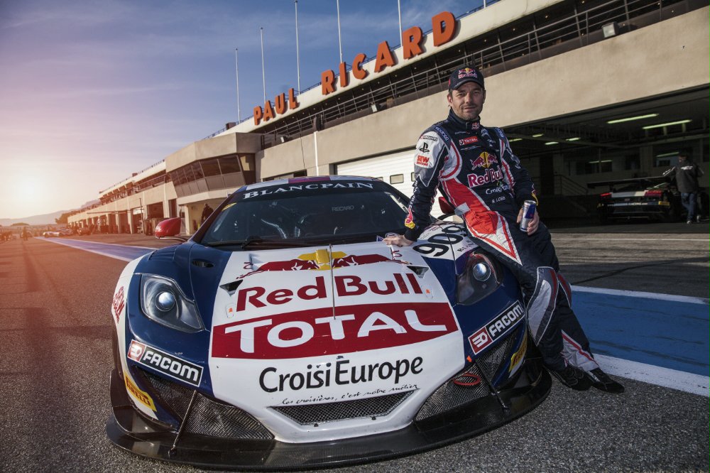 Sebastien Loeb es una máquina: Ganó en su debut en la FIA GT Series