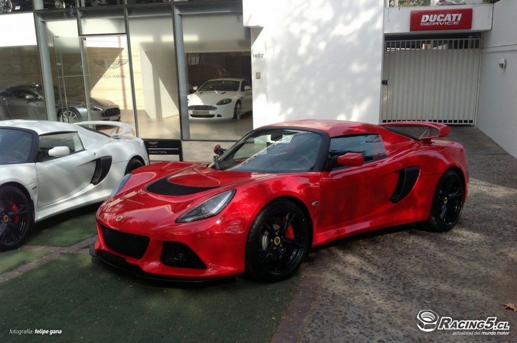 Deportividad a toda prueba: El nuevo Lotus Exige S aterriza en Chile