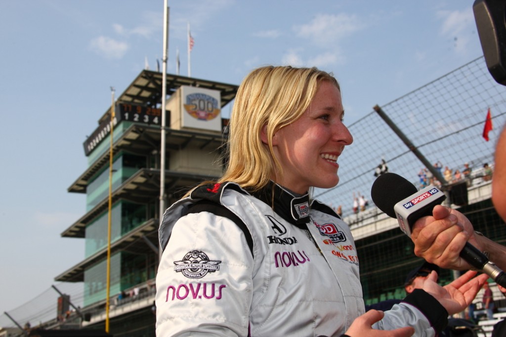 Girl power: Pippa Mann correrá las 500 Millas de Indianapolis