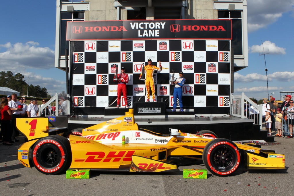 IndyCar: Ryan Hunter-Reay se impuso en Alabama