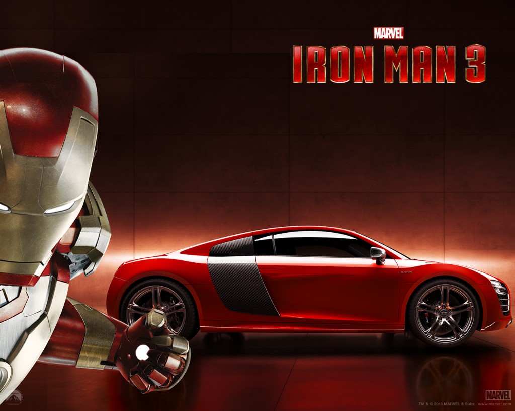 Iron Man 3 llega a Chile con Audi como protagonista