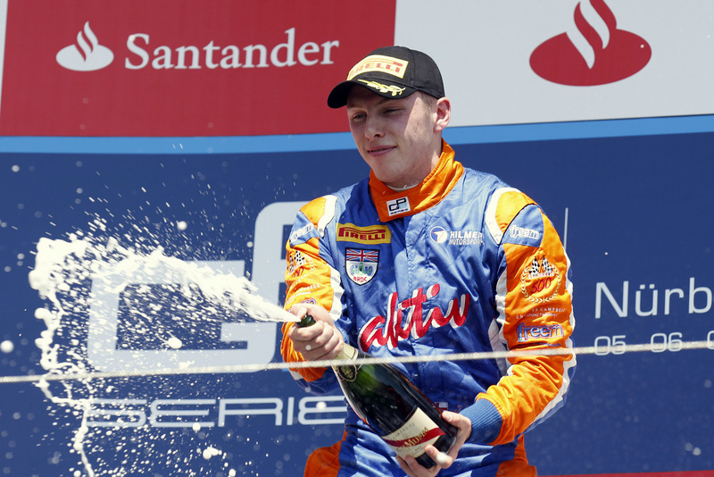 GP2 Series: Jon Lancaster subió a lo más alto de podio en Nürburgring