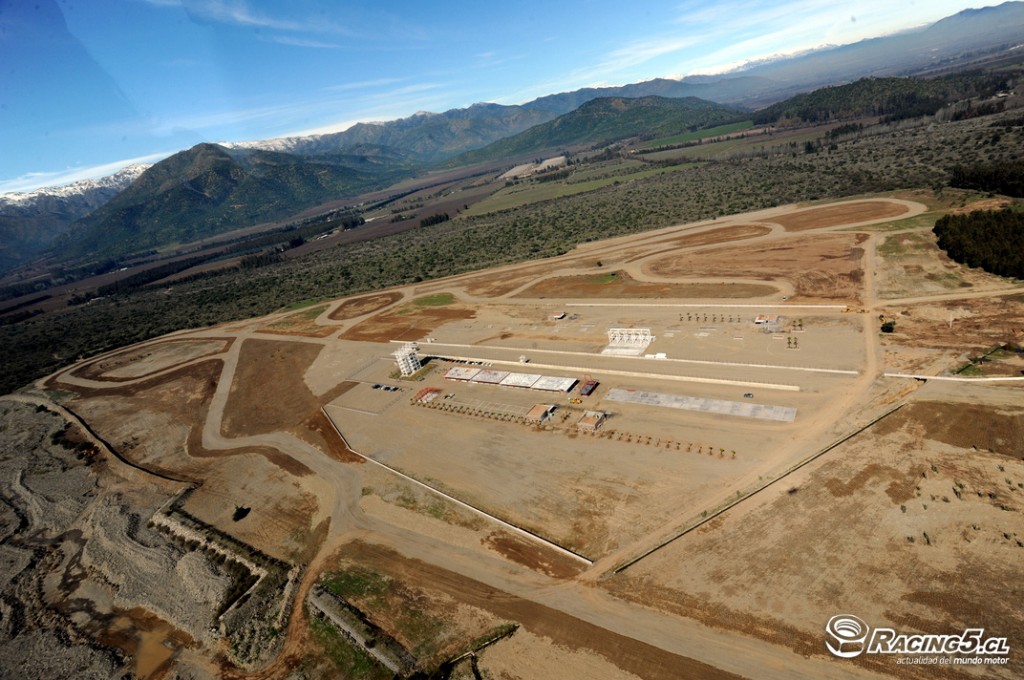 Siguen progresos en el Autodrómo Internacional de Codegua, inauguración se realizará en Marzo de 2014