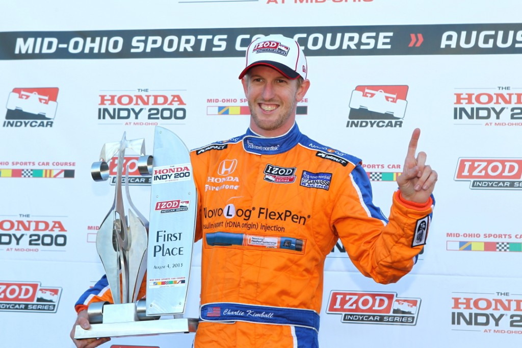 Conociendo a Charlie Kimball: Con diabetes y ganador en la IndyCar Series