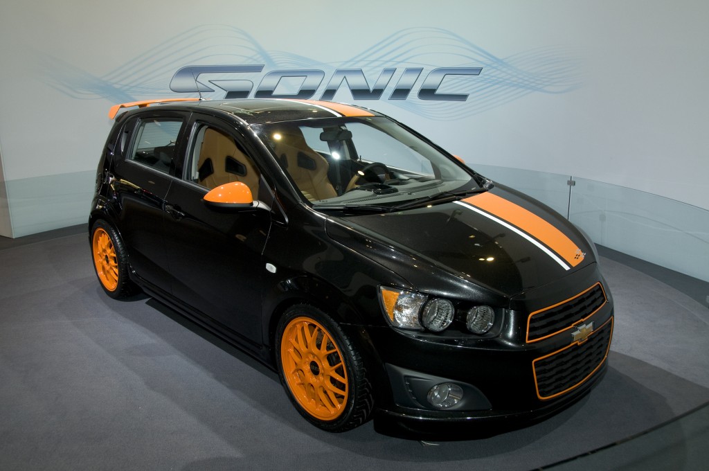 En el podio: Chevrolet Sonic