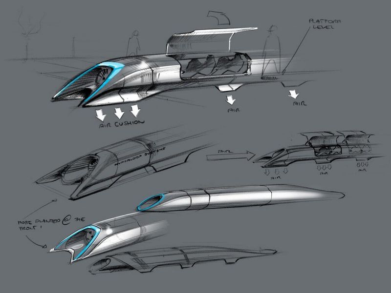 Hyperloop: El loco «quinto medio de transporte» que ha presentado Elon Musk de Tesla