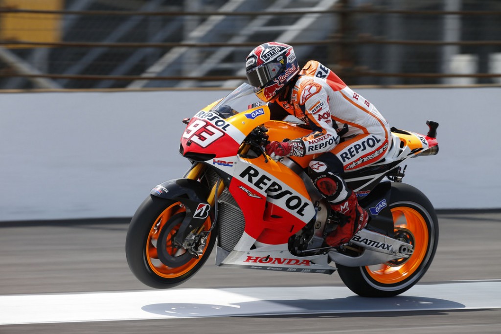 MotoGP: Marc Márquez aplastó en la clasificación en Indianapolis