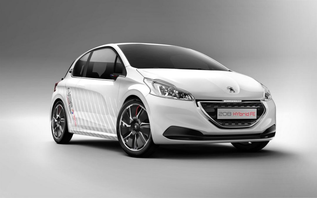Peugeot presentará su conceptual híbrido 208 Hybrid FE en el Salón de Frankfurt