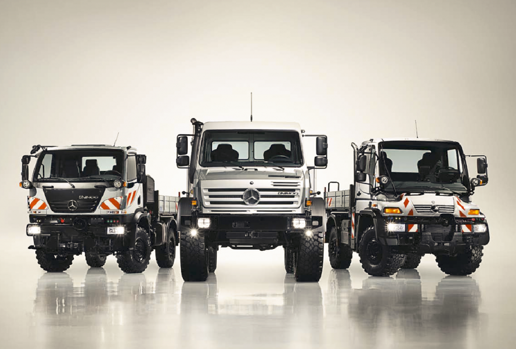 Titanes de peso completo: Mercedes introduce en nuestro mercado al Unimog y al Zetros