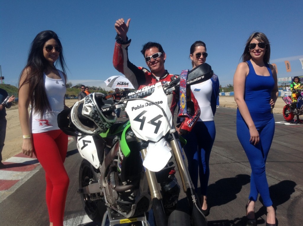 En la grilla de las 100 Millas Internacionales de Supermotard: Imágenes