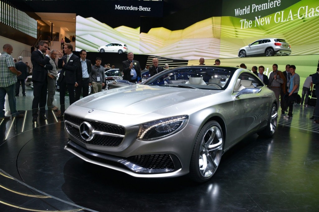 Salón de Frankfurt: Mercedes revela al bellísimo Clase S Coupé Concept