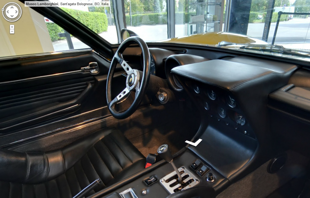 Panorama virtual, Google te lleva al museo de Lamborghini