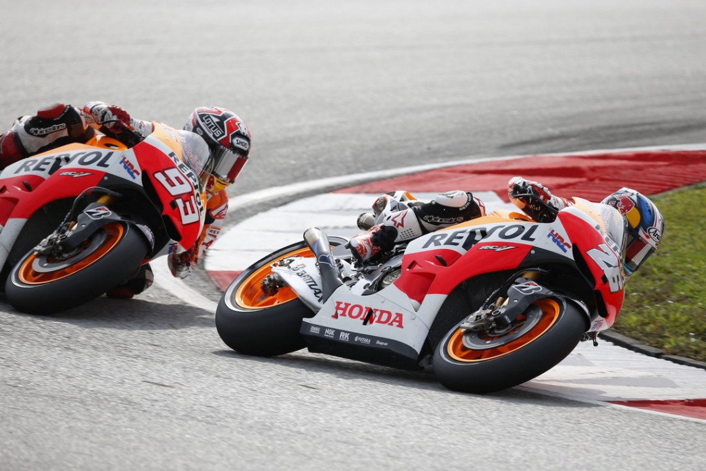 Dani Pedrosa ganó en Malasia, Marc Márquez se acerca al título del MotoGP