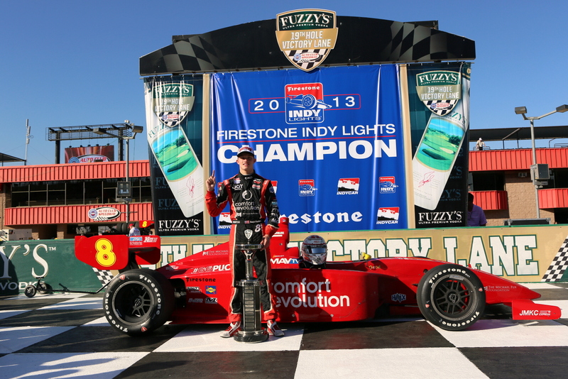 Sage Karam se coronó campeón de la Indy Lights, Carlos Muñoz se quedó con el triunfo