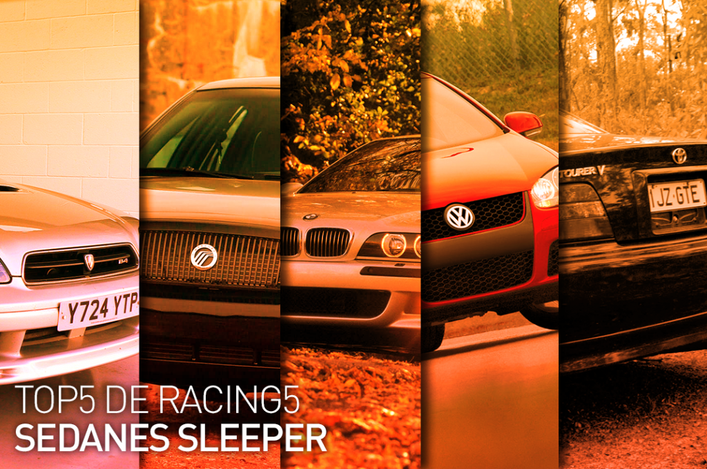 Top 5 de Racing5, sedanes «sleepers»