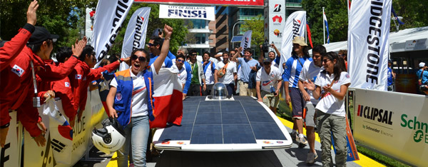 Auto solar chileno Intikallpa 2 obtiene segundo lugar en la categoría GoPro Adventure en el World Solar Challenge