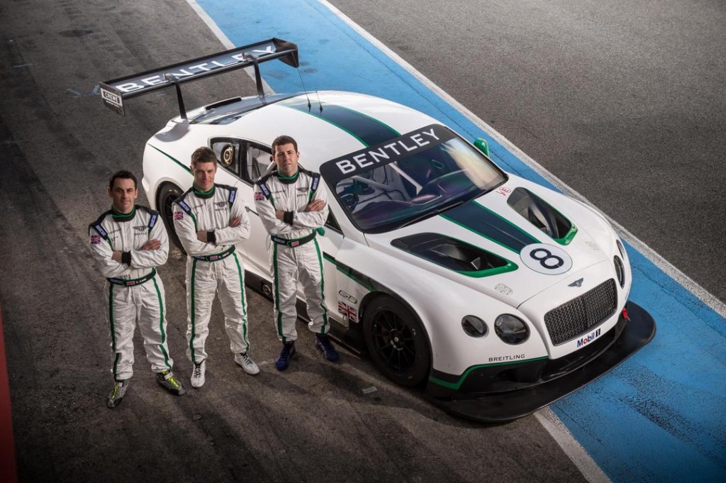 Bentley regresa a las pistas con un Continental GT3