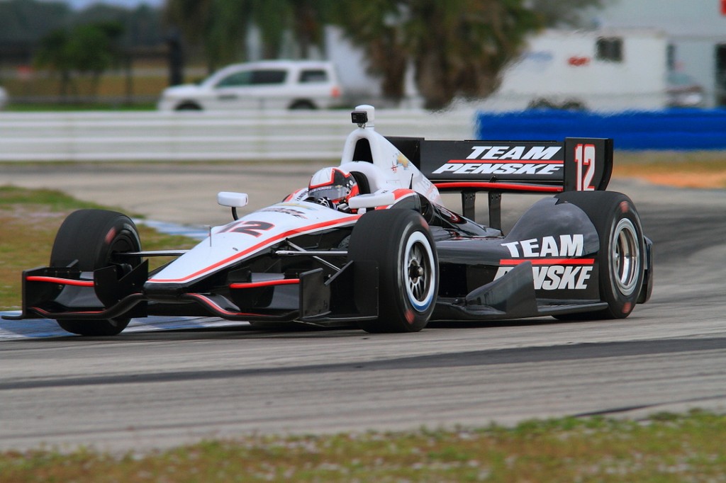 ¡Juan Pablo Montoya volvió a manejar un IndyCar después de 13 años!