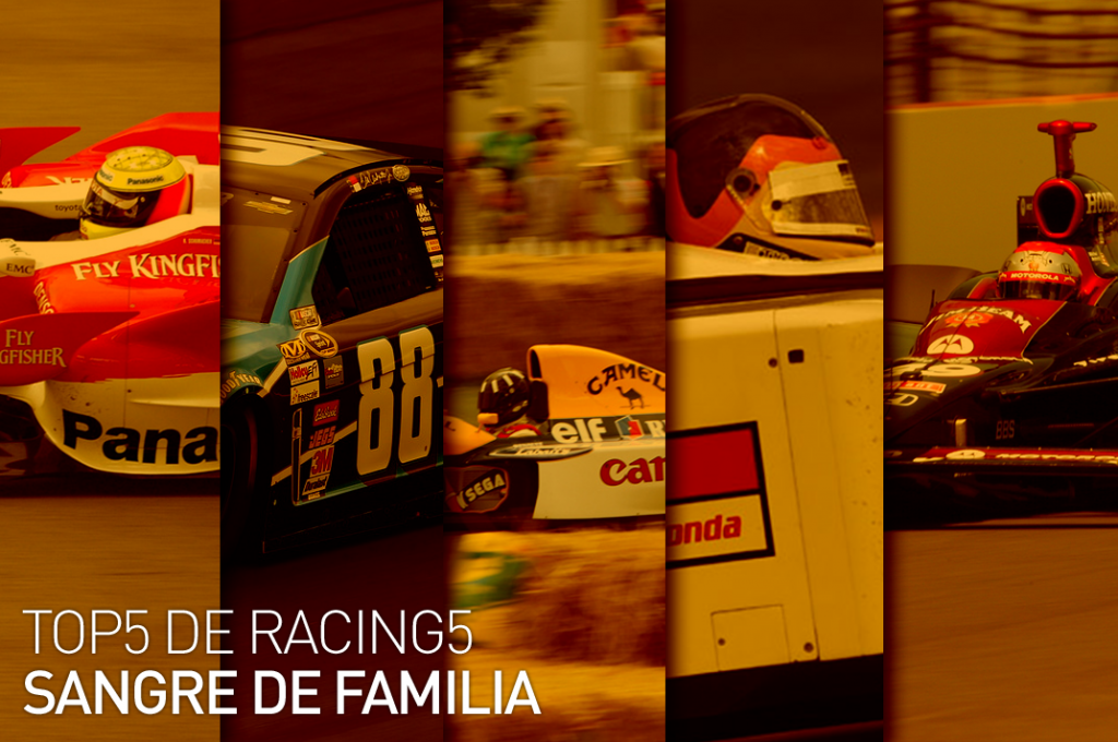 Top 5 de Racing5, familiares de pilotos exitosos que también fueron pilotos