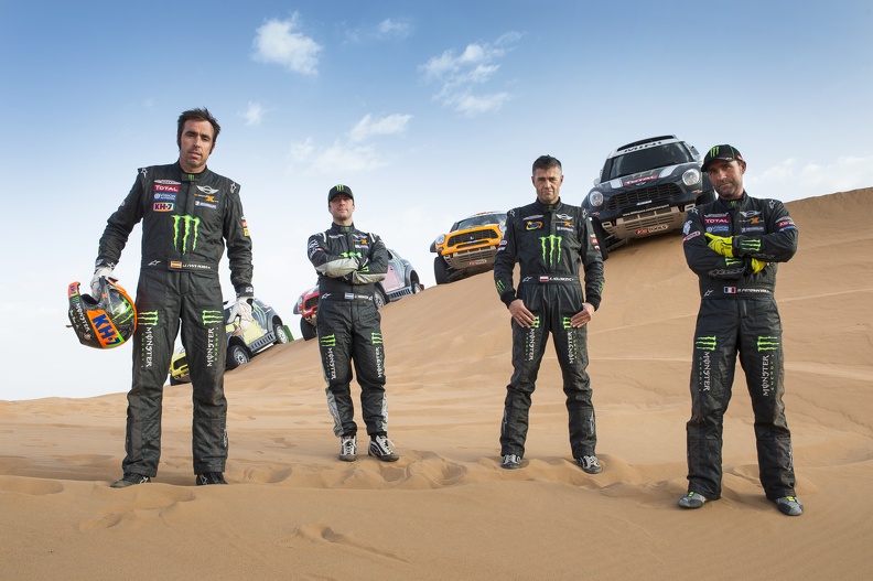 X-Raid tendrá un mega-equipo de 12 autos en el Dakar 2014