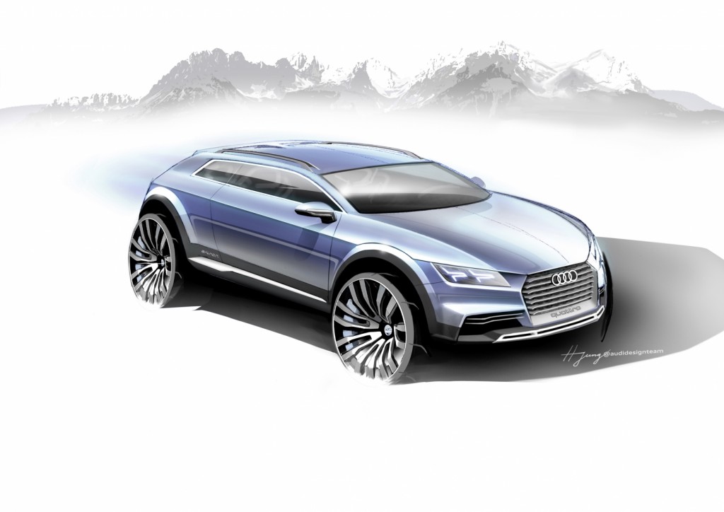 Audi calienta motores con un pequeño crossover para Detroit