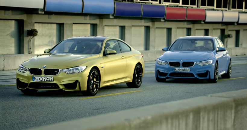 Los BMW M3 Sedán y M4 Coupé se preparan para Detroit 2014