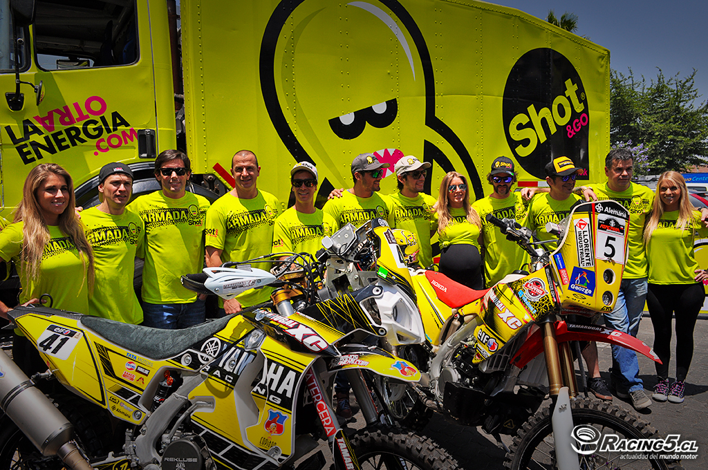La Armada Shot & Go se prepara para invadir el Dakar 2014