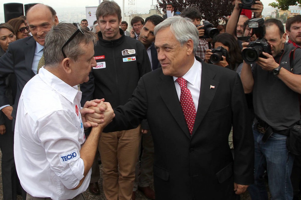 Lanzamiento del Dakar 2014 en Chile, en imágenes